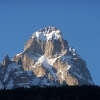 Mount Ushba - single peak